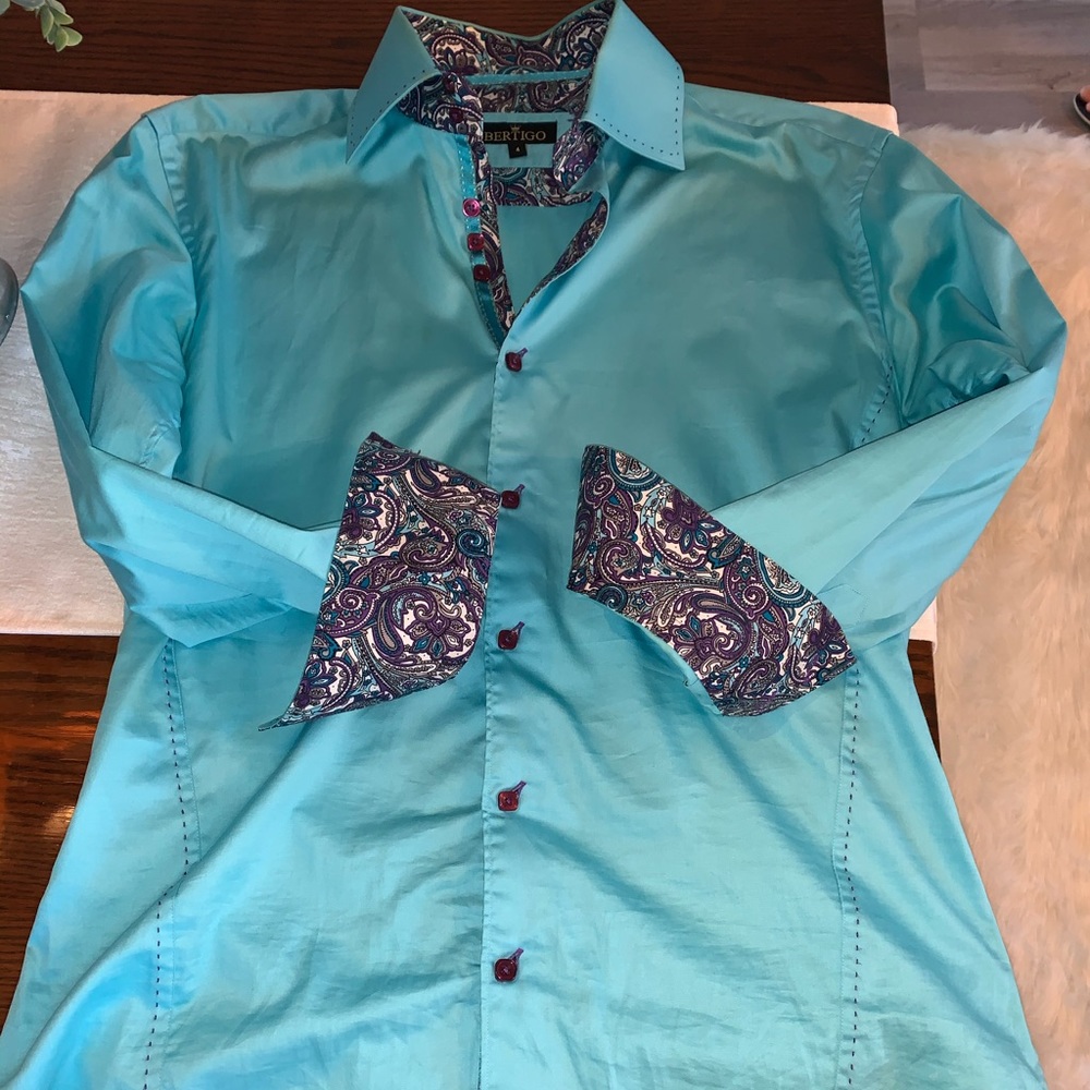 Bertigo Button Down Shirt (Large - XL)